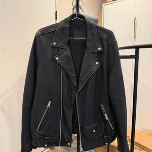 All Saints Black Biker Jacket